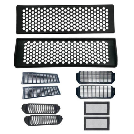 Protective Air Outlet Cover For Car Air Intake Under Seat - ABS under-seat vent guard kit prevents dust and pet hair while preserving airflow