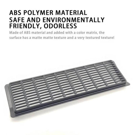 Protective Air Outlet Cover For Car Air Intake Under Seat ABS vent grille protector for Model 3 and Model Y, reduces dust and pet hair, matte finish