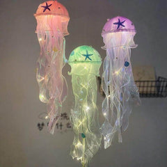 Glowing Jellyfish Ambient Night Light for Home Decor