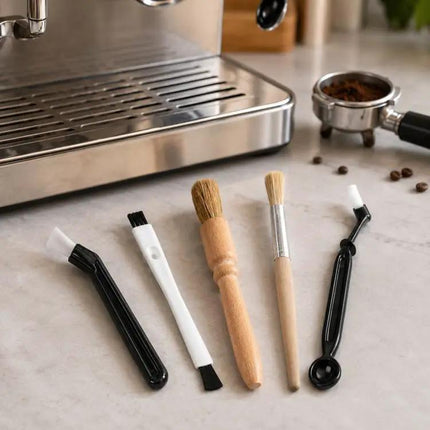 Coffee Machine Cleaning Set With Ergonomic Brush For Everyday Use
