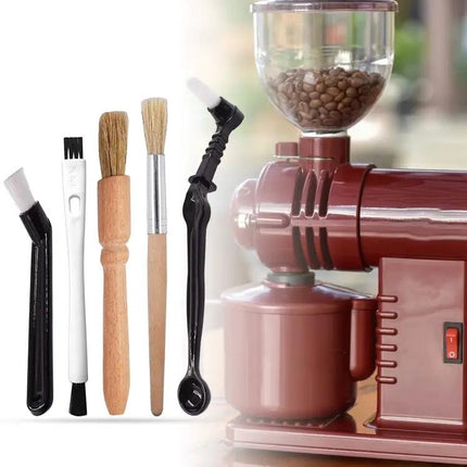 Coffee Machine Cleaning Set With Ergonomic Brush For Everyday Use