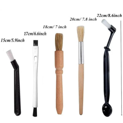 Coffee Machine Cleaning Set With Ergonomic Brush For Everyday Use