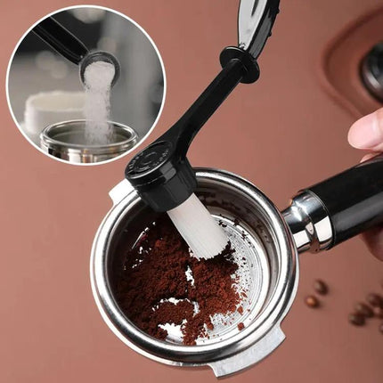Coffee Machine Cleaning Set With Ergonomic Brush For Everyday Use