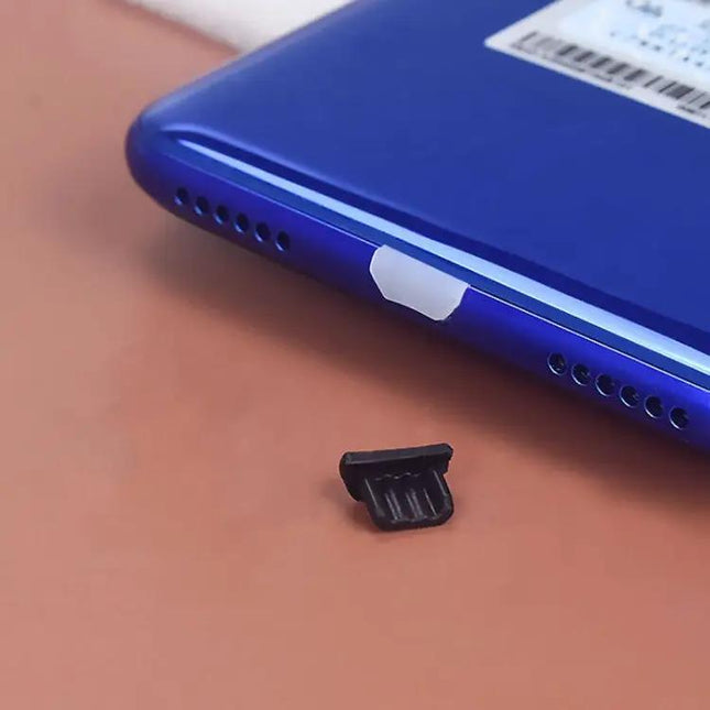 Micro USB Silicone Dust Plug Cap For Charging Port