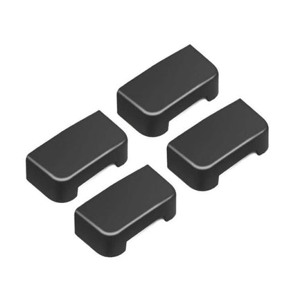 Tesla Model Y Seat Kick Protector Covers 4-Piece Set black PP protectors for seat rails, easy-install, durable, odorless, prevents scuffs and wear