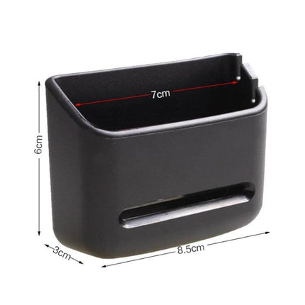 Shunwei Car Adhesive Phone Holder for Everyday Use compact ABS dashboard storage box 8.5x3x6cm with large adhesive backing