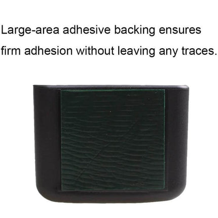Shunwei Car Adhesive Phone Holder for Everyday Use – black ABS car adhesive phone holder with large residue-free adhesive backing for dashboards