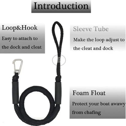 Stainless Steel Boat Mooring Clamp With Shock Absorber