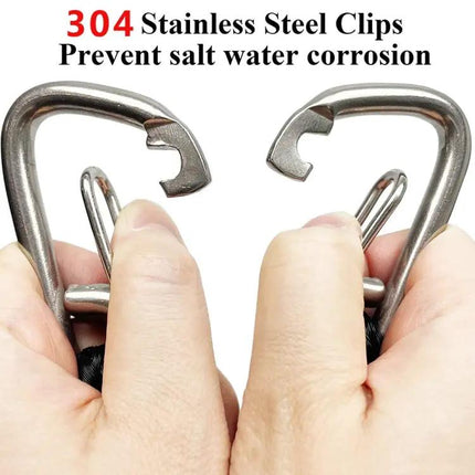 Stainless Steel Boat Mooring Clamp With Shock Absorber