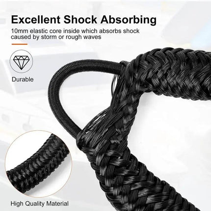 Stainless Steel Boat Mooring Clamp With Shock Absorber