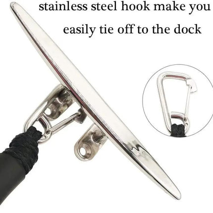 Stainless Steel Boat Mooring Clamp With Shock Absorber