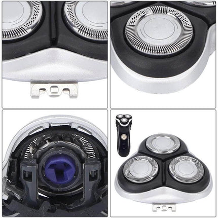 Replacement Shaver Blade Set For Philips Shavers Easy Install – HQ-series three-head replacement shaving unit, tool-free snap-in installation