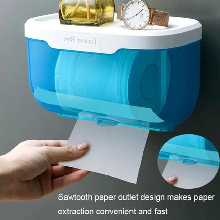 Wall Mounted Bathroom Tissue Holder For Small Spaces | Syndmart