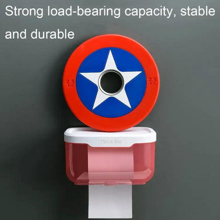 Wall Mounted Bathroom Tissue Holder For Small Spaces | Syndmart