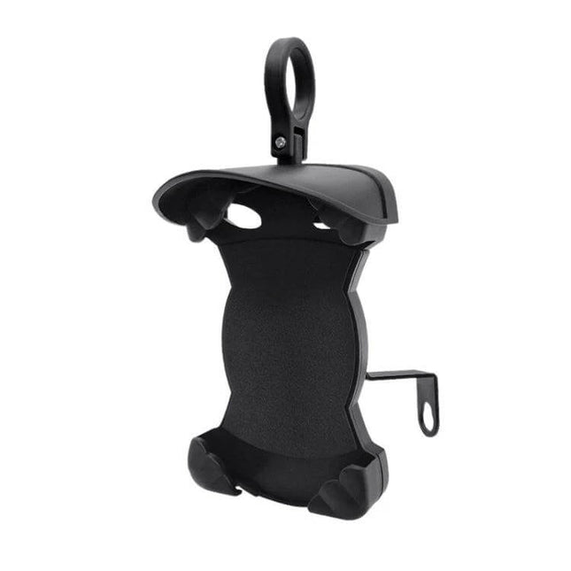 Motorcycle Sunshade Phone Holder With USB Charging rugged 4-claw mount with sunshade and USB charging for bike navigation