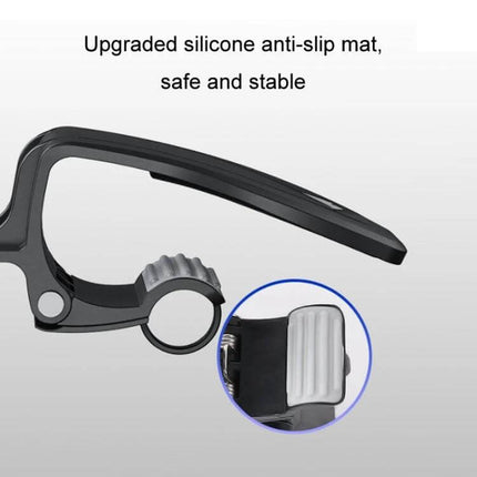 Car Sun Visor Clamp Phone Holder With Adjustable Rotating Mount with upgraded silicone anti-slip mat and secure ABS clamp for smartphones