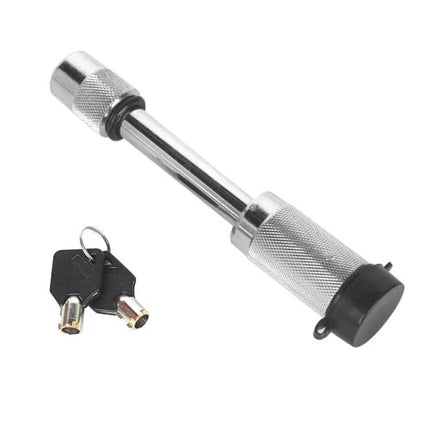 Reliable Padlock for Securing Tow Hooks on the Go — cast steel tow hook lock with keys for travel and storage protection