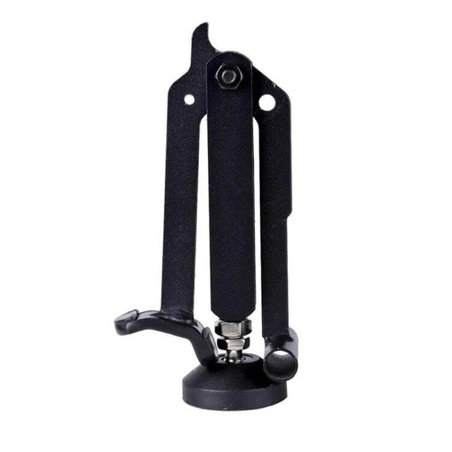 Foldable Motorcycle Lifting Frame for Rear Wheel Support - compact iron rear-wheel support stand for tire changes, inspection and maintenance