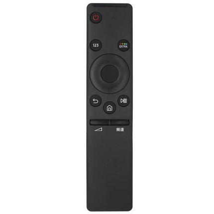 Samsung TV Remote Control for LCD, LED, and Plasma Models - slim black replacement remote with navigation pad and playback buttons