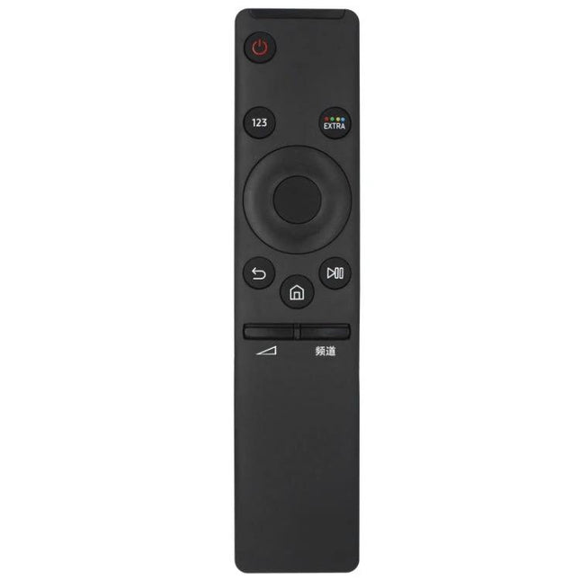 Samsung TV Remote Control for LCD, LED, and Plasma Models - slim black replacement remote with navigation pad and playback buttons