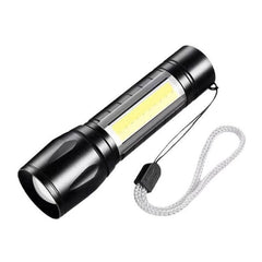 Ultra-Bright Durable Mini LED Flashlight with Rechargeable Battery