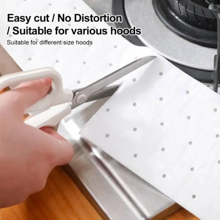 Disposable Oil Groove Suction Paper for Cooker Hoods 7x90cm Regular