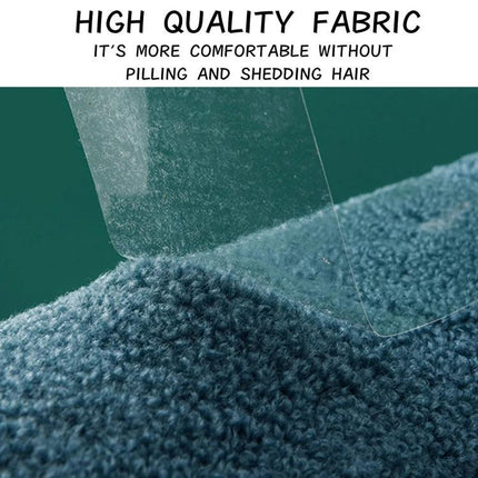 Cozy Knitted Toilet Cover for Daily Home Comfort - close-up of high-quality soft knitted fabric texture and anti-pilling surface