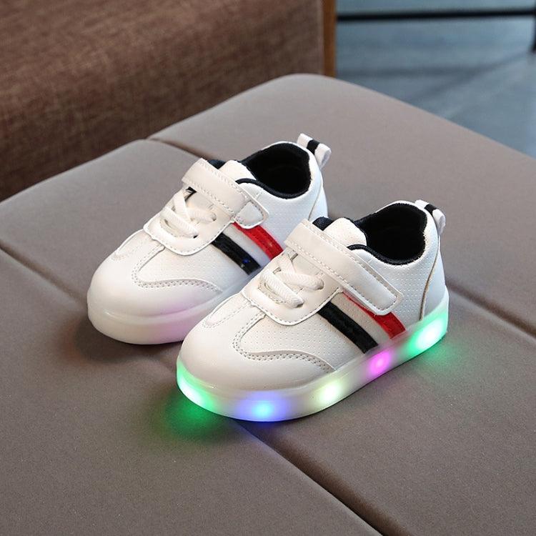 Light-Up Kids' Casual Flat Board Sneakers