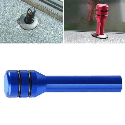 Car Aluminium Door Lift Safety Latch Universal Fit blue aluminium door pin replacement for car lock, lightweight universal-fit interior upgrade