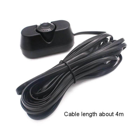 Car Amplifier Remote Volume Controller With Four Meter Cable - compact remote knob with 4m cable for in-car amplifier volume control