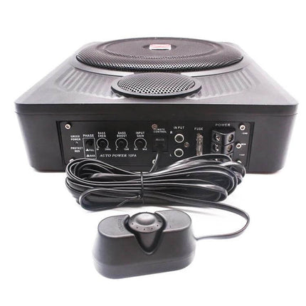 Car Amplifier Remote Volume Controller With Four Meter Cable compact dash-mounted remote with four-meter cable and control knob