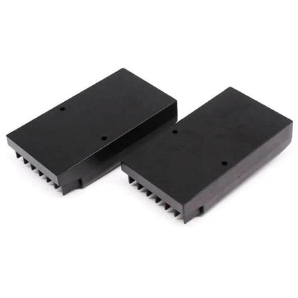 KUERL 2 Way Car Audio Frequency Divider Universal Crossover Filter - compact black dual-channel screw-terminal car audio crossover