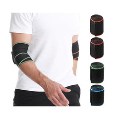 Sports Elbow Compression Wrap - Breathable Protector for Pain Relief and Support (75x8cm)