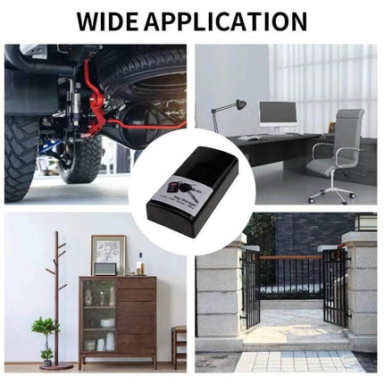 Magnetic Car Bottom Key Box With Hidden Design For Securely Storing Keys - compact magnetic key holder for cars, cabinets, gates and home use