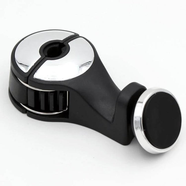 Headrest Magnetic Car Phone Holder for Hands Free Use ABS headrest-mount magnetic bracket securing phone or bottle for rear-seat passengers