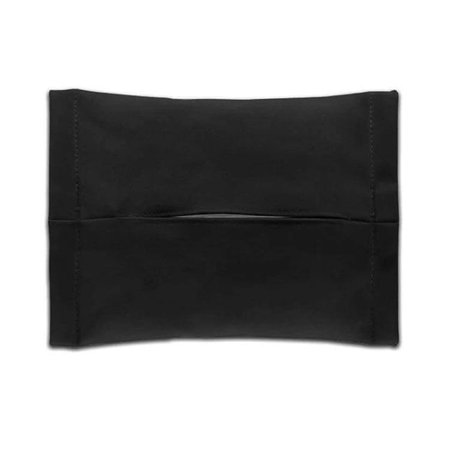 Tesla Model 3 Y Center Console Tissue Box Black Keeps Tissues Handy - black suede console tissue holder for Model 3 and Y