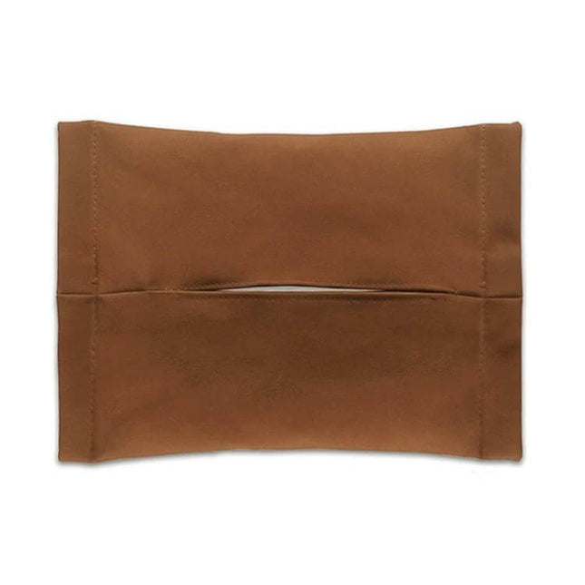Tesla Model 3 Y Center Console Tissue Box Black Keeps Tissues Handy - black suede center console tissue holder for Model 3/Y