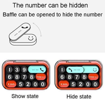 Bbdd Car Temporary Parking License Plate With Privacy Shield showing numeric display in visible and hidden states with flip privacy baffle