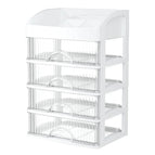 5 Layer White Drawer (White)