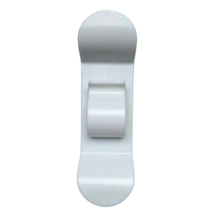 Kitchen Cord Organizer for Daily Appliance Storage - white ABS plastic cord clip for toaster, blender, mixer cable management