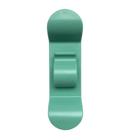 Kitchen Cord Organizer for Daily Appliance Storage in mint green ABS plastic, single-clip wall cord holder for toaster blender mixer cords