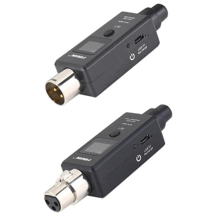 Essential Microphone for Everyday Gatherings and Events - wireless XLR transmitter with LED screen for clear audio at meetings and small events