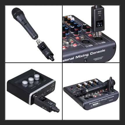 Essential Microphone for Everyday Gatherings and Events wireless mic system with LED screen, handheld and receiver setup for small meetings and family gatherings