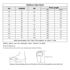 Kids' Casual Sneakers - Lightweight and Non-Slip Outdoor Shoes for Boys and Girls