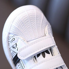 Kids' Lightweight Shell Toe Sneakers - Stylish Board Shoes for Spring and Fall