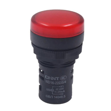 CHINT LED Signal Light for Machinery Status Indication - red LED indicator button for industrial equipment status