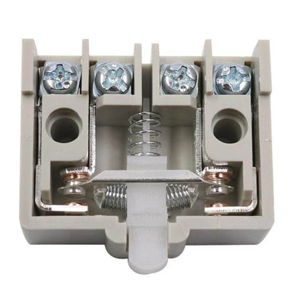 Self Resetting Micro Travel Switch for Foot Switches compact durable 3.6×2.8mm foot-pedal travel switch showing screw terminals and spring mechanism