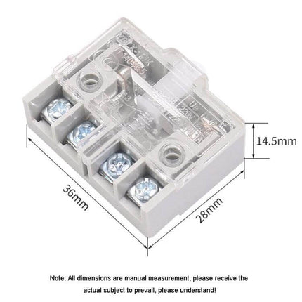 Self Resetting Micro Travel Switch for Foot Switches compact rectangular 36x28x14.5mm clear-top 4-terminal durable travel switch for foot pedals
