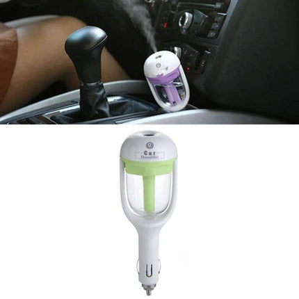 Car Negative Ion Humidifier For Aromatherapy In The Car compact ultrasonic car diffuser releasing mist and negative ions for cleaner cabin air