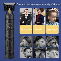 Professional Electric Hair Clipper with Precision Blades